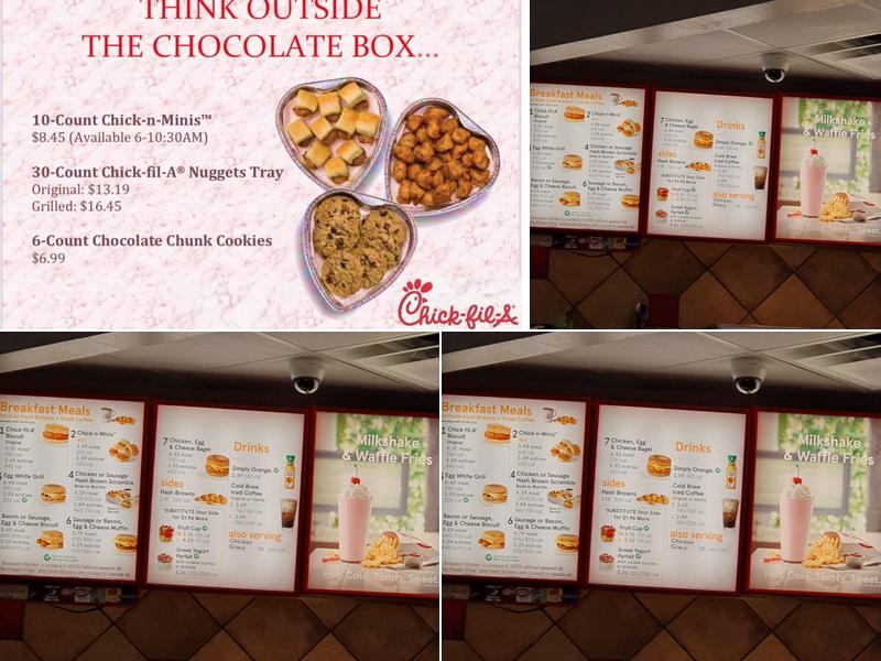 Chick-fil-A Menu