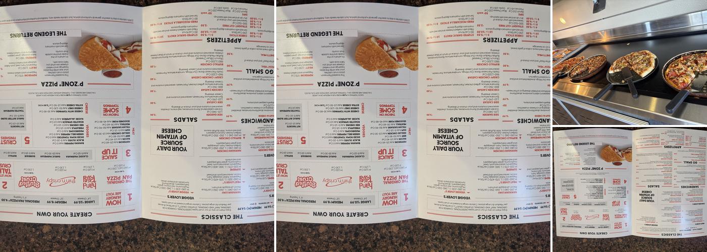 Pizza Hut Menu