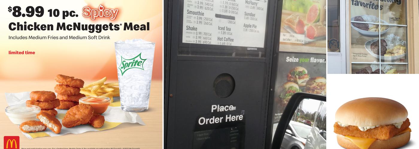 McDonald's Menu