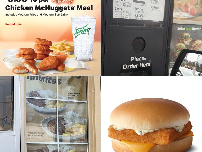 McDonald's Menu