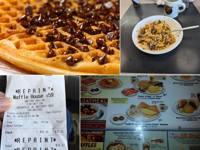 Waffle House Menu