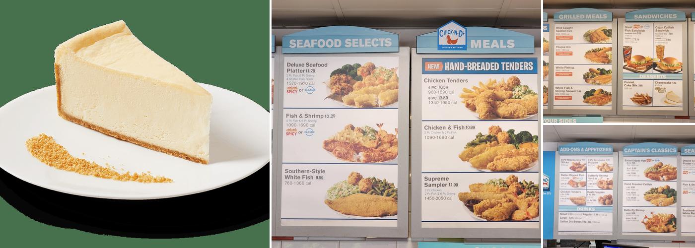 Captain D's Menu