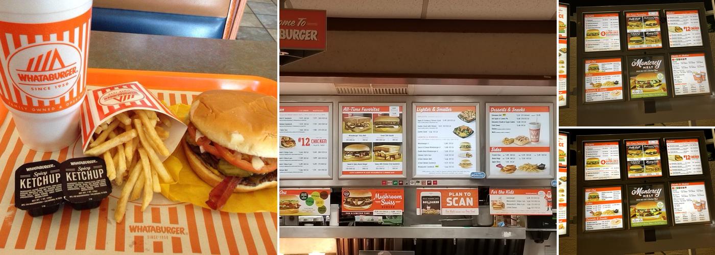 Whataburger Menu