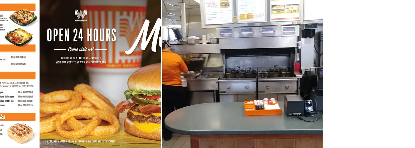 Whataburger Menu
