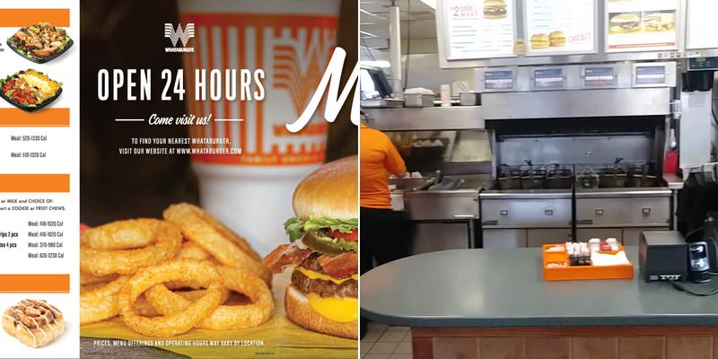 Whataburger Menu
