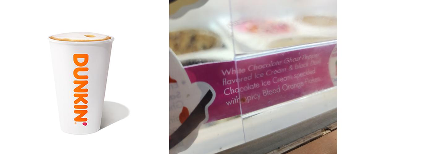 Dunkin' Menu