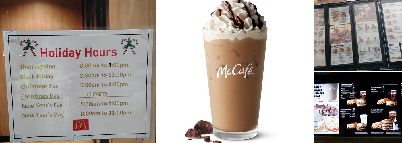 McDonald's Menu