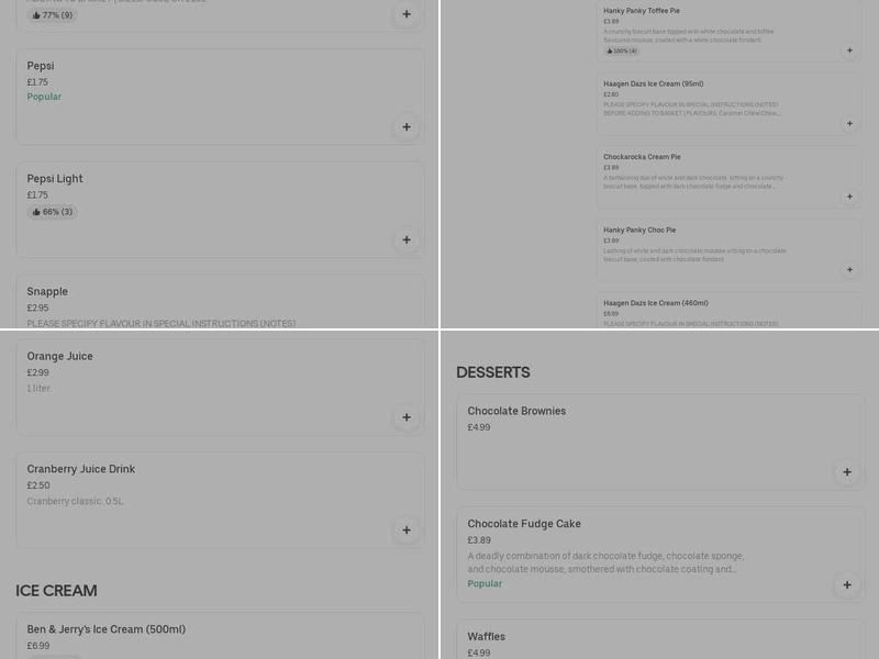 Kens Kebab House & Speedy Pizza Menu