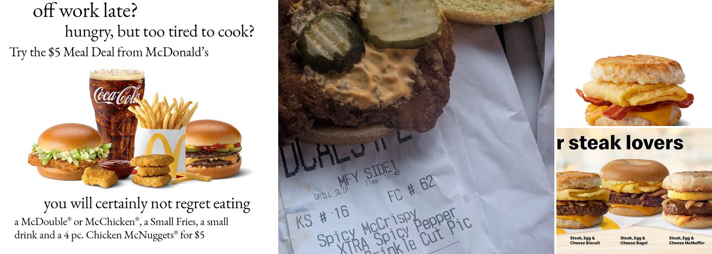 McDonald's Menu