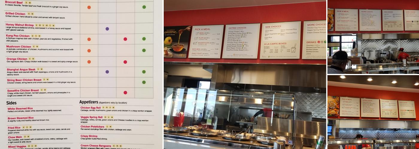 Panda Express Menu