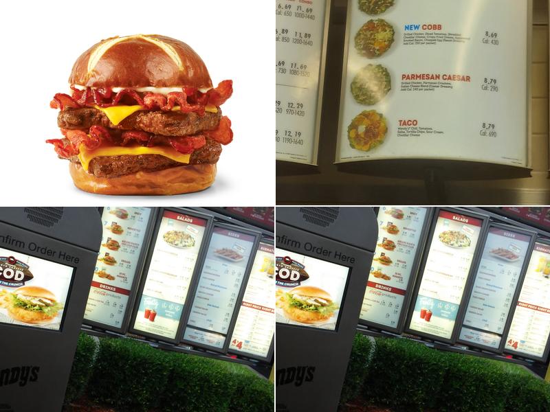 Wendy's Menu