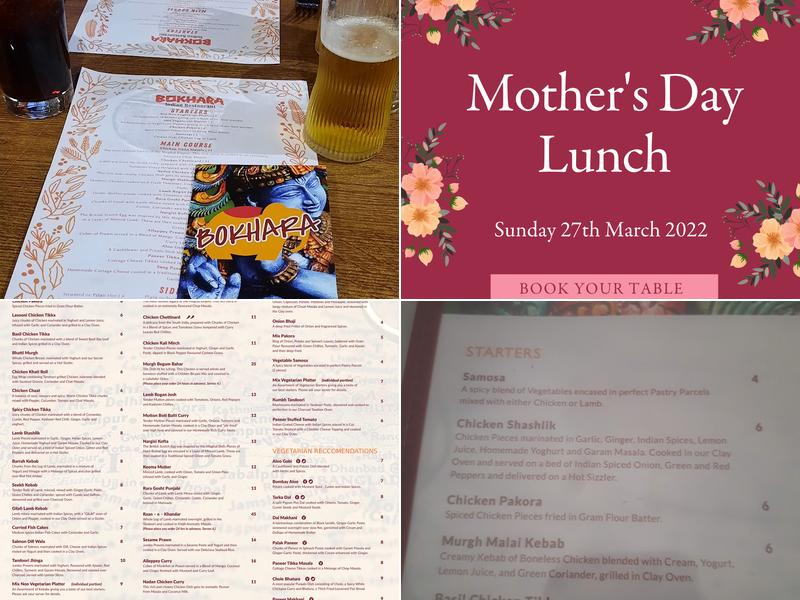 Court Colman Manor and Hotel Menu