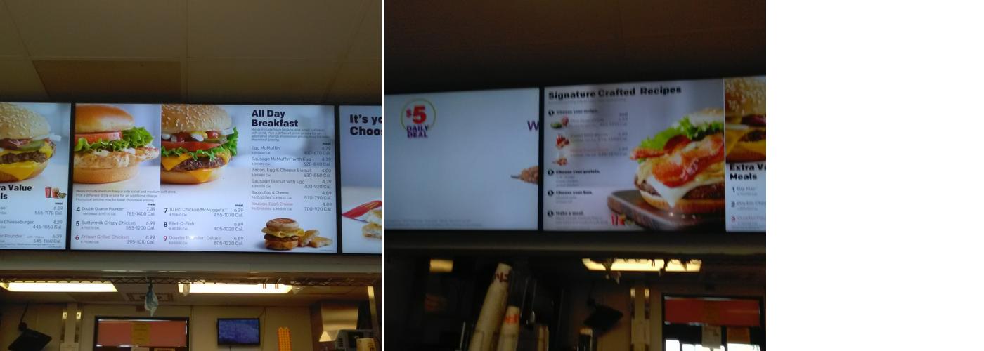 McDonald's Menu