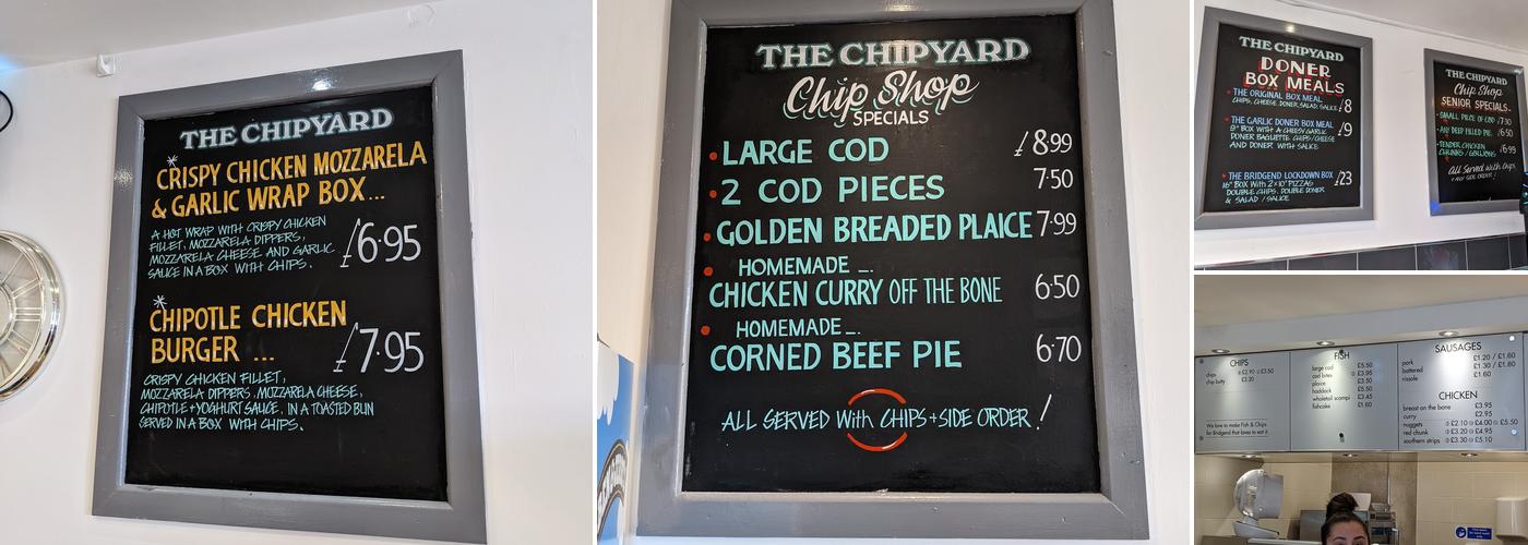 The Chipyard Menu