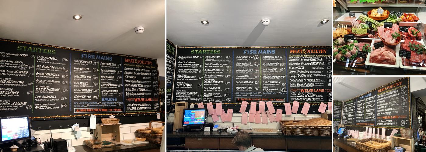 El Prado Bar & Restaurant Menu