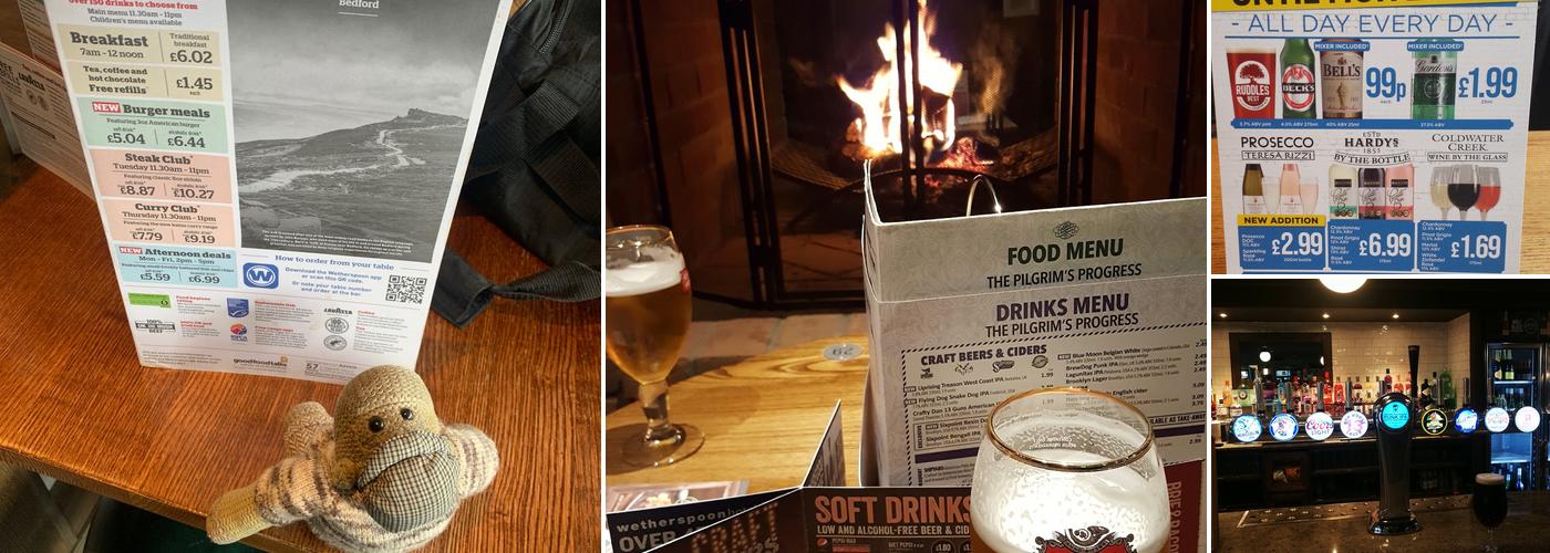 The Pilgrim's Progress - JD Wetherspoon Menu