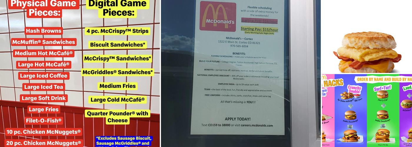 McDonald's Menu