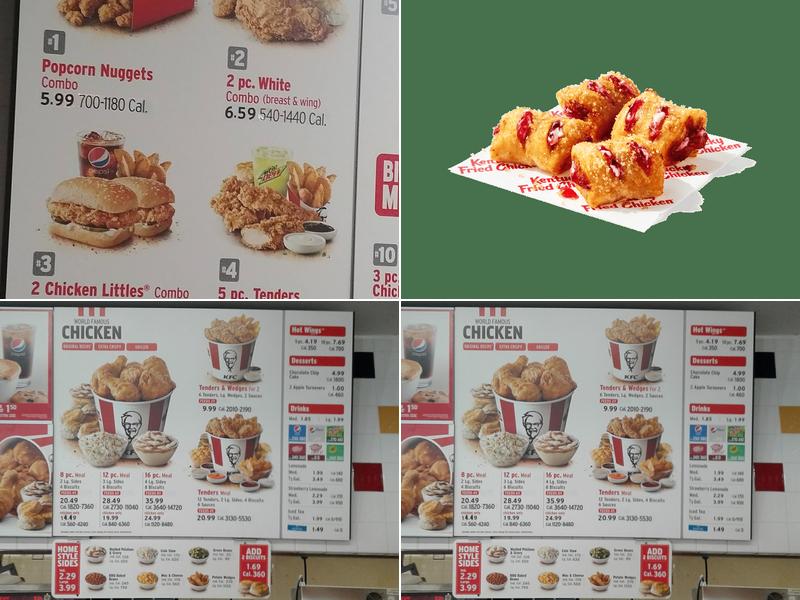 KFC Menu