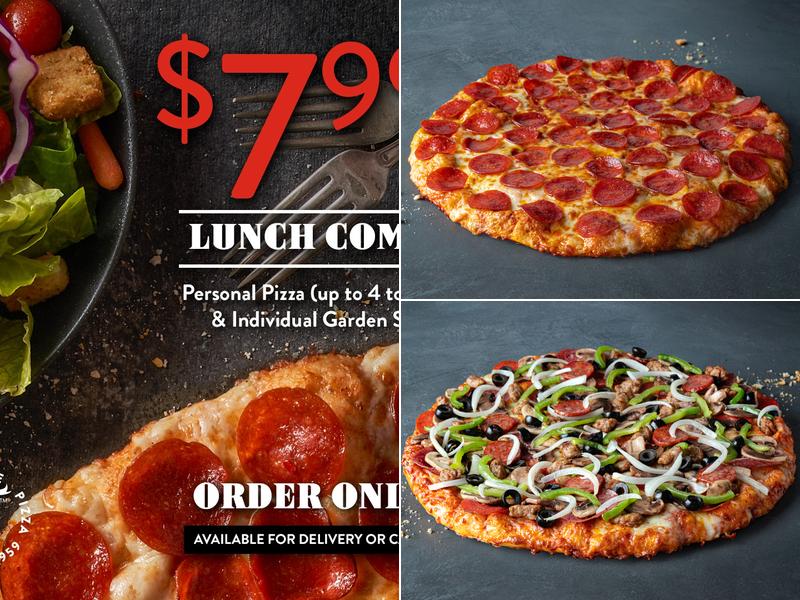 Round Table Pizza Menu