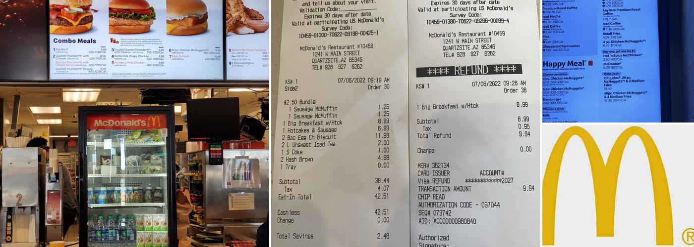 McDonald's Menu