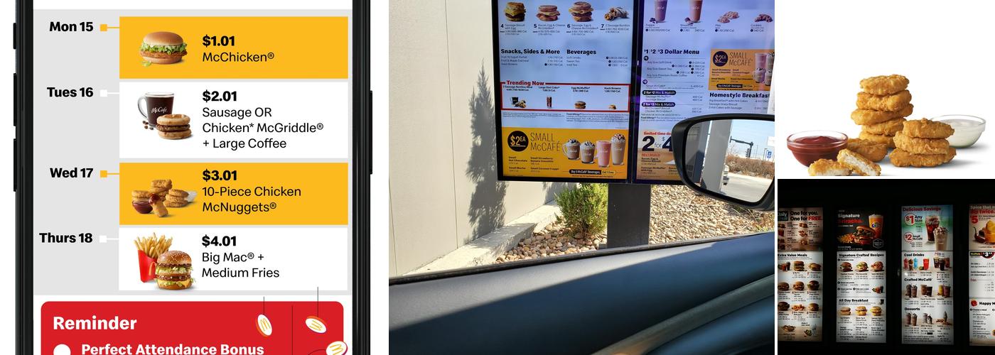 McDonald's Menu