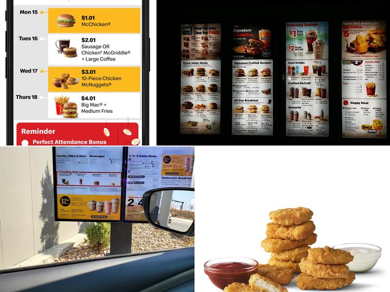 McDonald's Menu