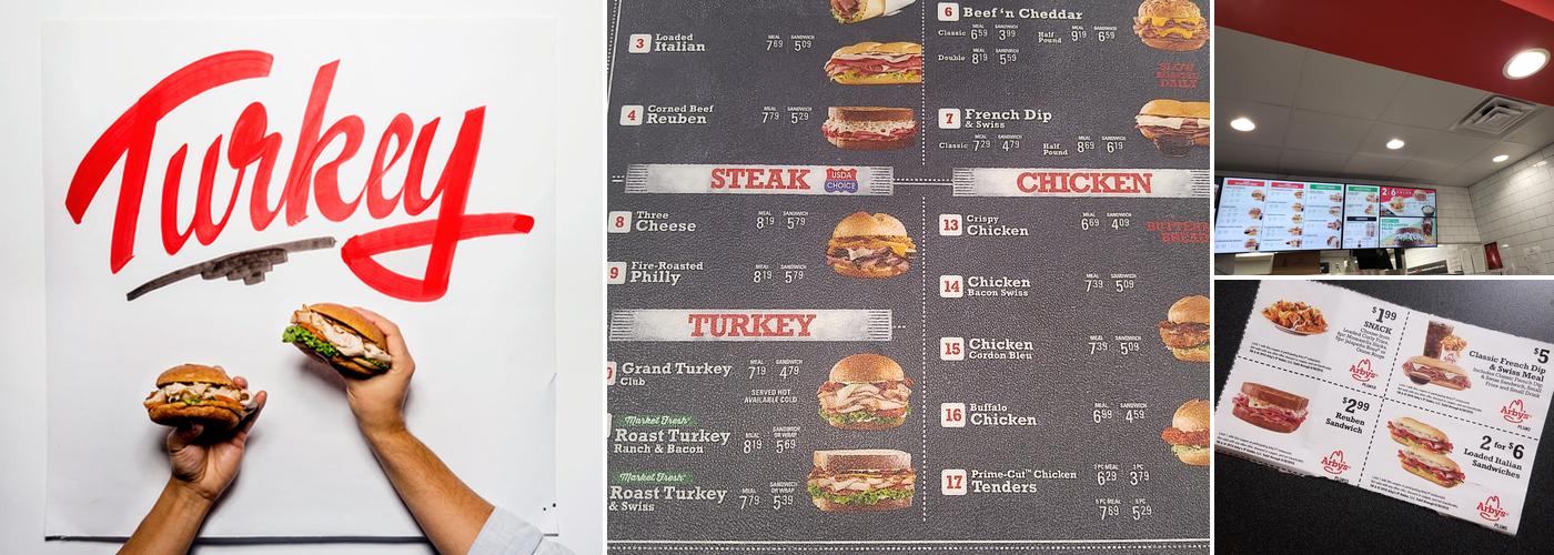 Arby's Menu