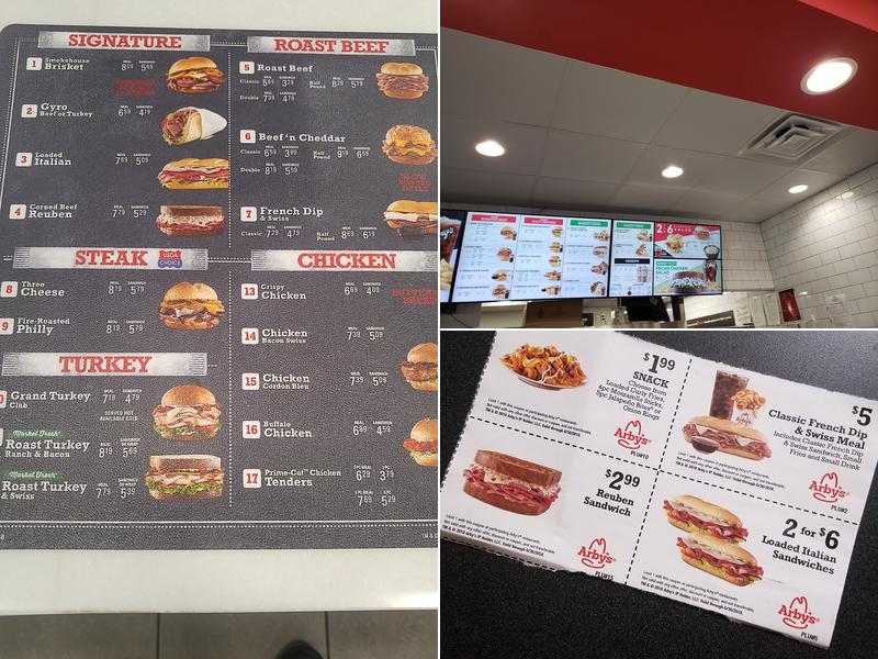 Arby's Menu