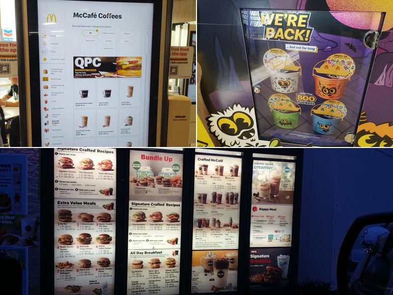 McDonald's Menu