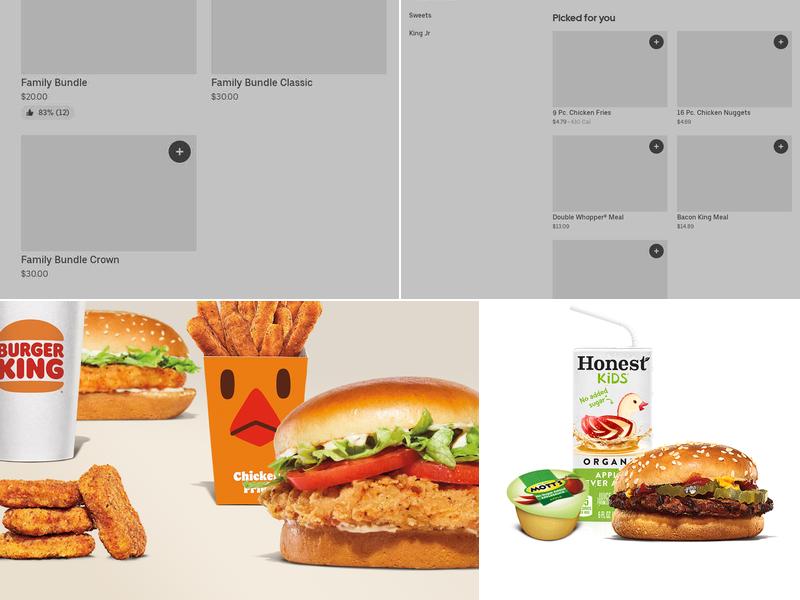 Burger King Menu