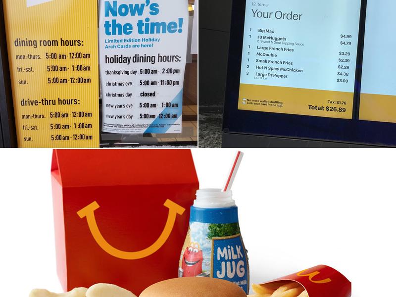 McDonald's Menu
