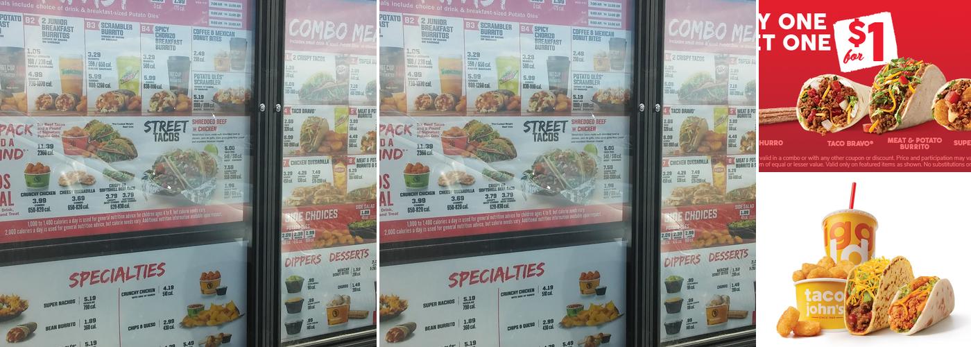 Taco John's Menu