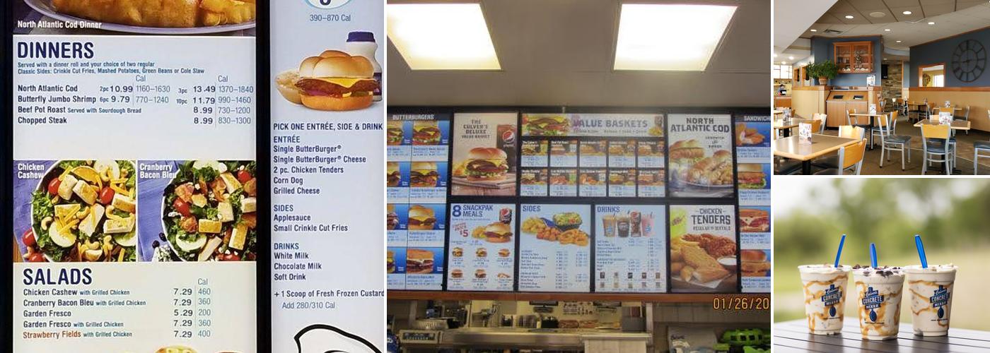 Culver’s Menu