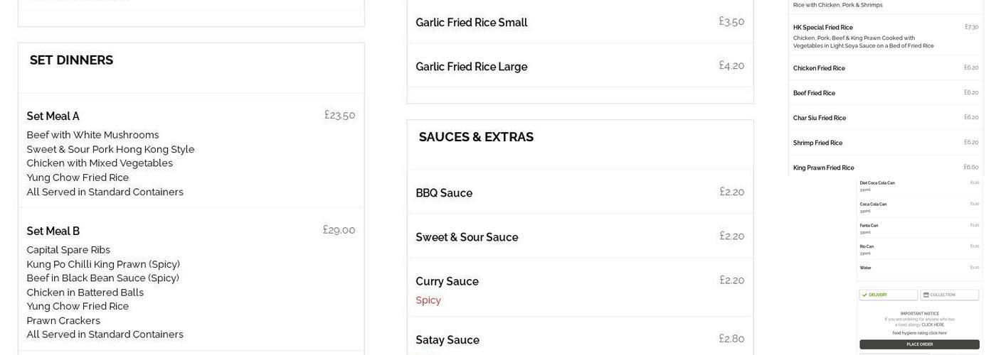 Hello Kitchen Chinese Menu