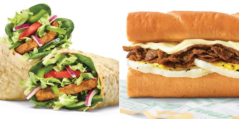 Subway Menu