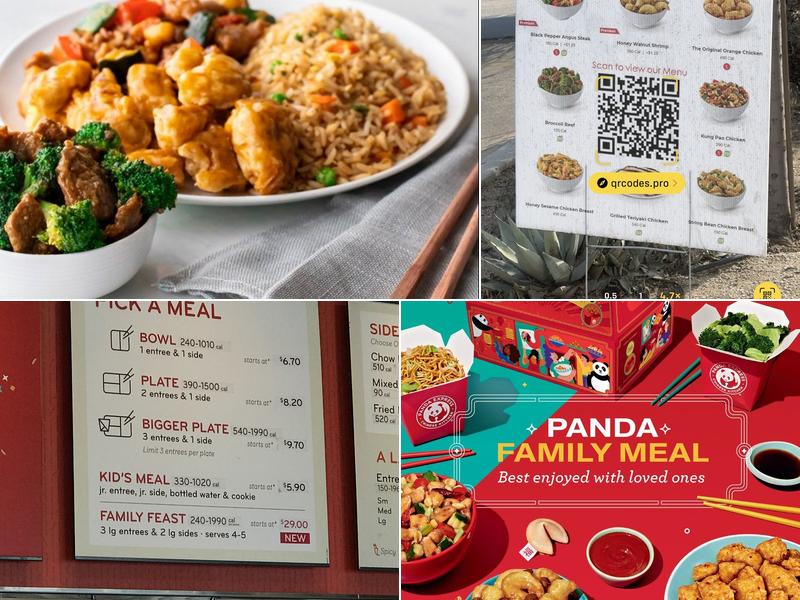 Panda Express Menu