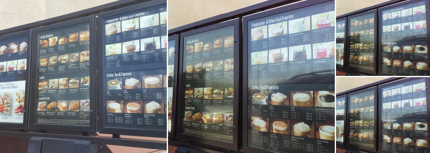 Starbucks Menu