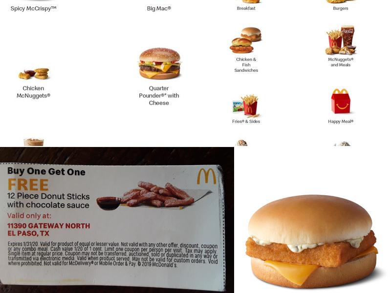 McDonald's Menu