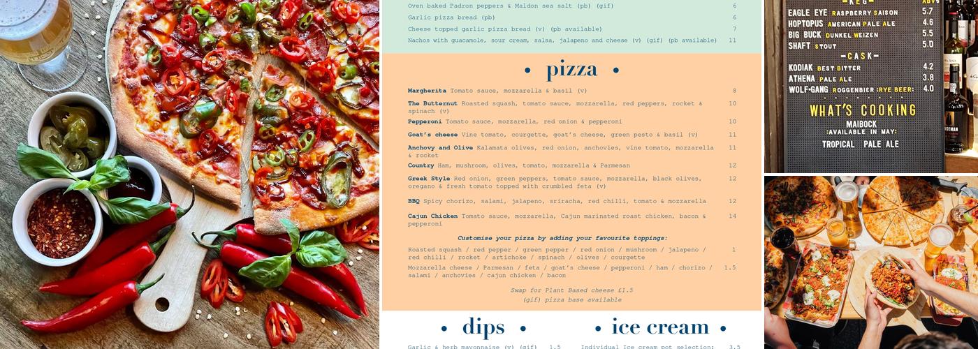 London Road Brew House Menu