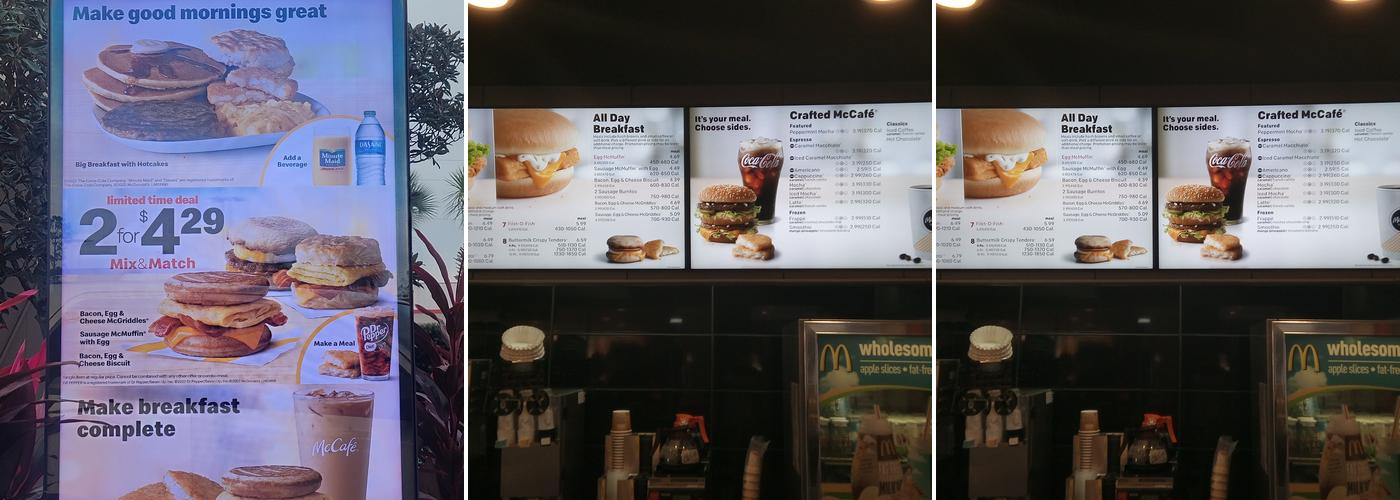 McDonald's Menu