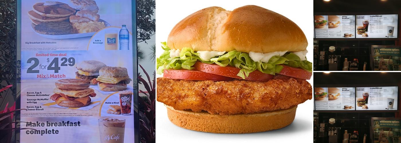 McDonald's Menu