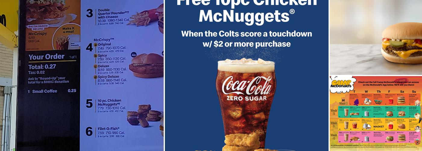 McDonald's Menu