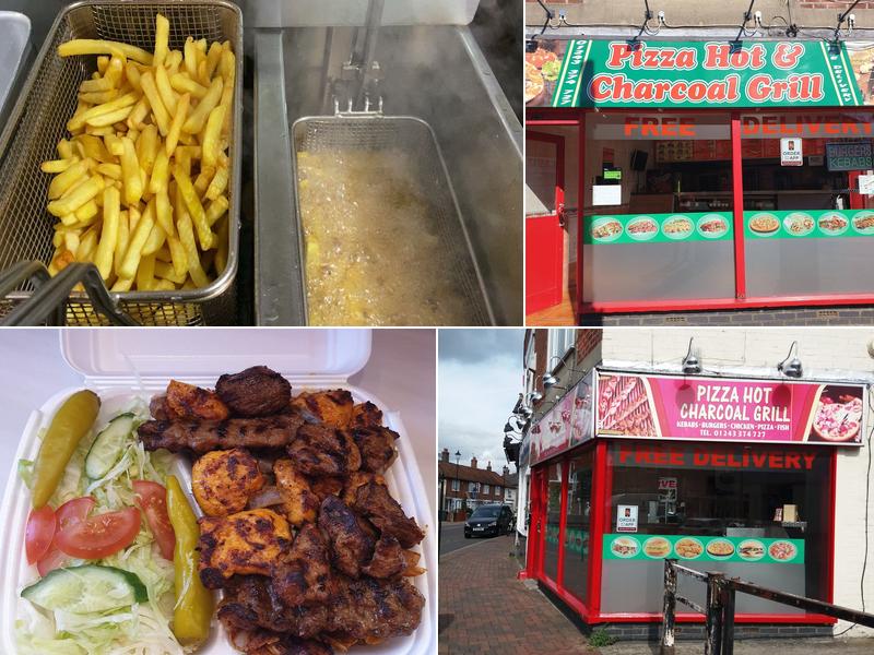 Pizza Hot Charcoal Grill