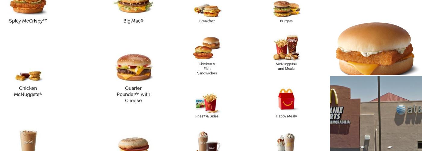 McDonald's Menu