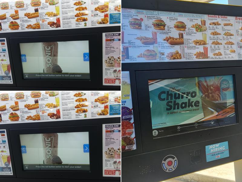 Sonic Drive-In Menu