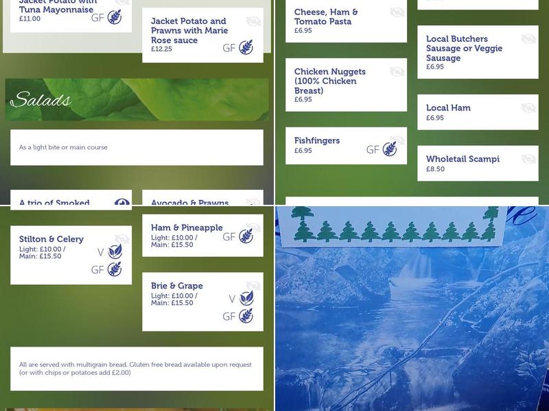 Brookside Café & Restaurant Menu