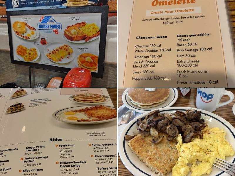 IHOP Menu