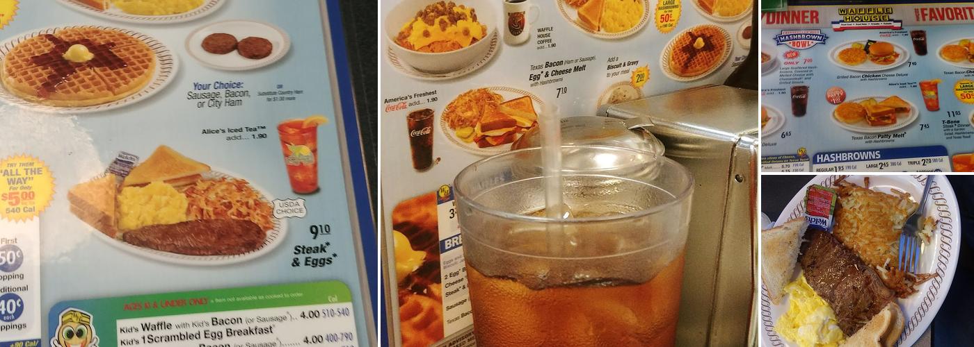 Waffle House Menu