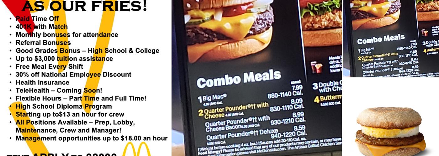 McDonald's Menu