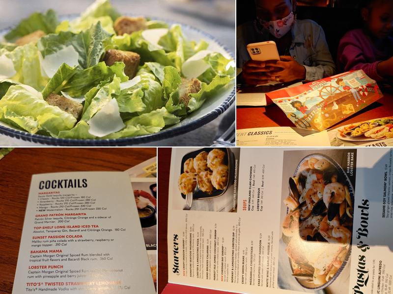 Red Lobster Menu
